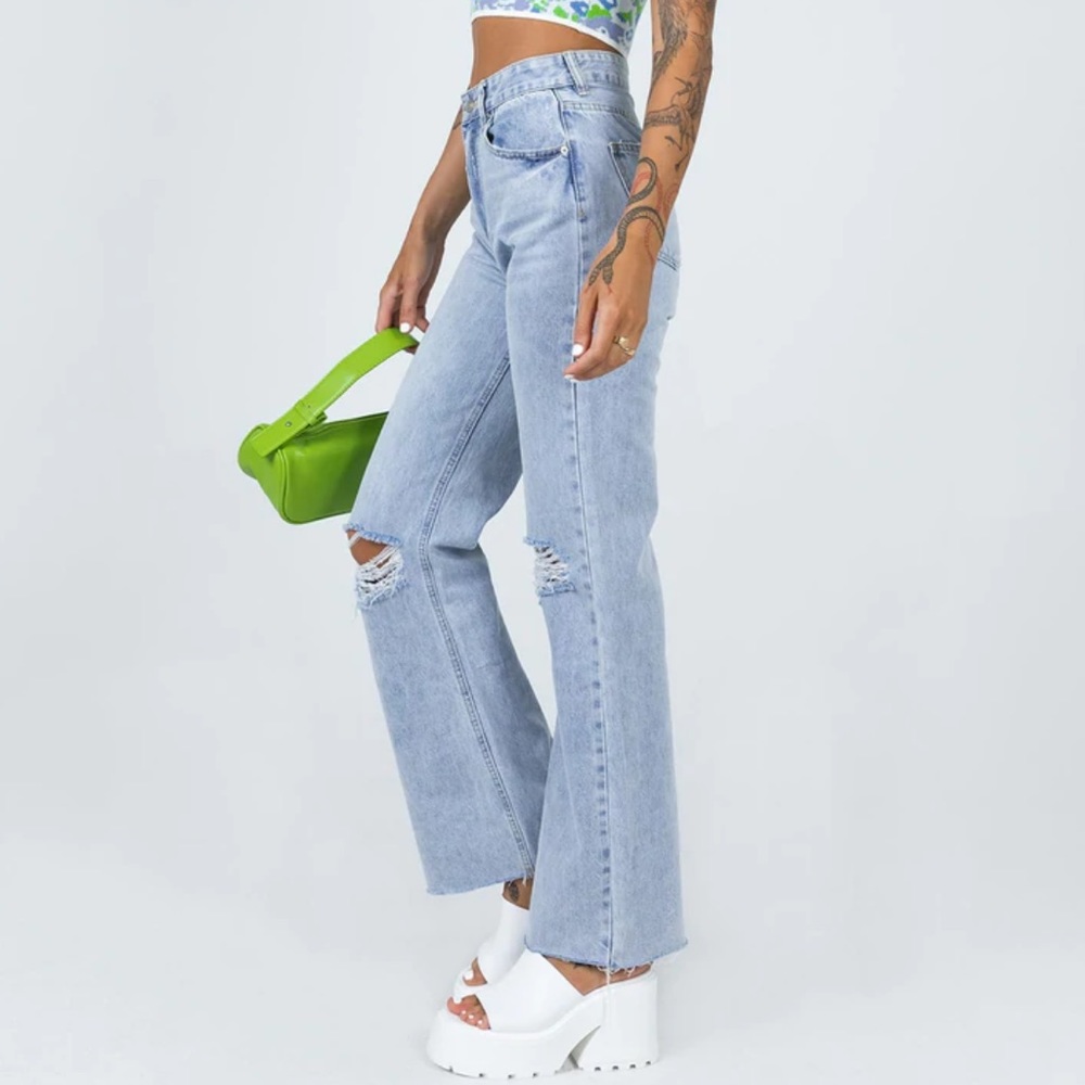 PRINCESS POLLY size 0 NWT flare denim jeans